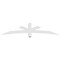 Ekena Millwork Alberta Architectural Grade PVC Gable Bracket, 84"W x 17 1/2"H x 4"D x 4"F, 5/12 Pitch GBP084X18X0404ALB00 - alternate 5